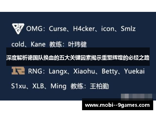 深度解析德国队换血的五大关键因素揭示重塑辉煌的必经之路